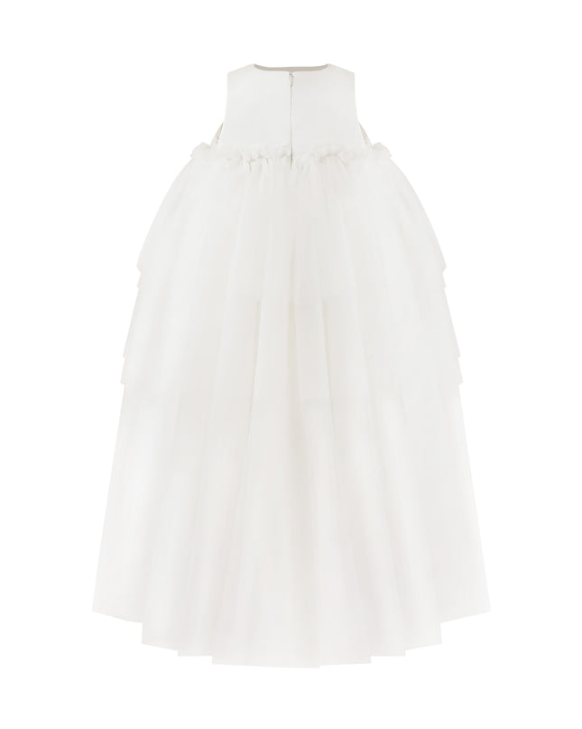 kids atelier tulleen White Zeloria Formal Dress