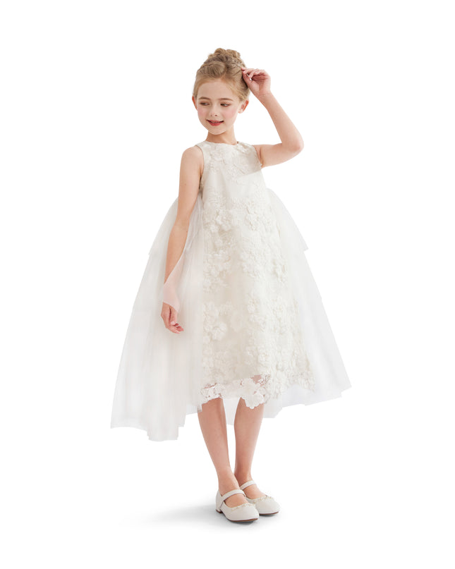 kids atelier tulleen White Zeloria Formal Dress