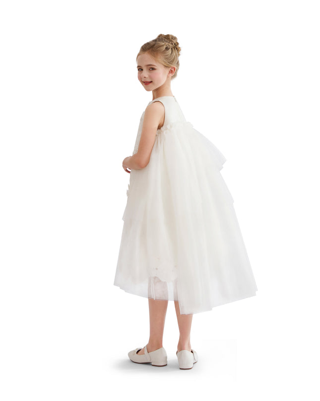 kids atelier tulleen White Zeloria Formal Dress