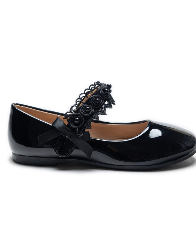 kidsatelier-Tulleen-Black-Patent-Rose-Pearl-Doily-Flats