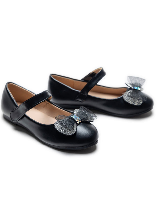 kidsatelier-tulleen-Black-Lydia-Bow-Flats
