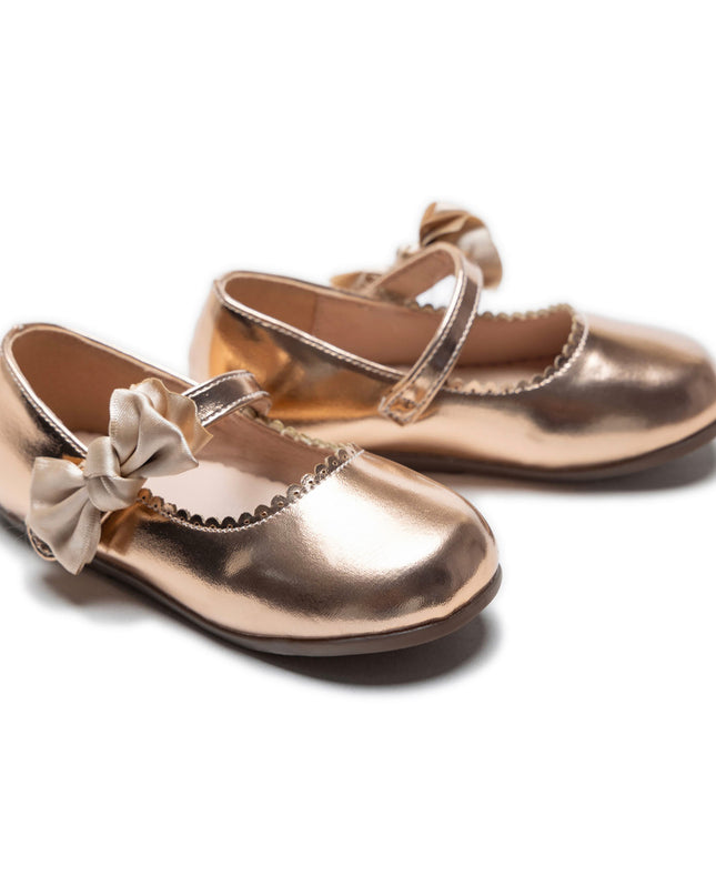 kidsatelier-Tulleen-Champagne-Satin-Elodie-Bow-Flats