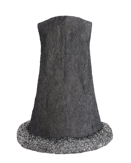 kids atelier tulleen Dark Gray Speckled Dress