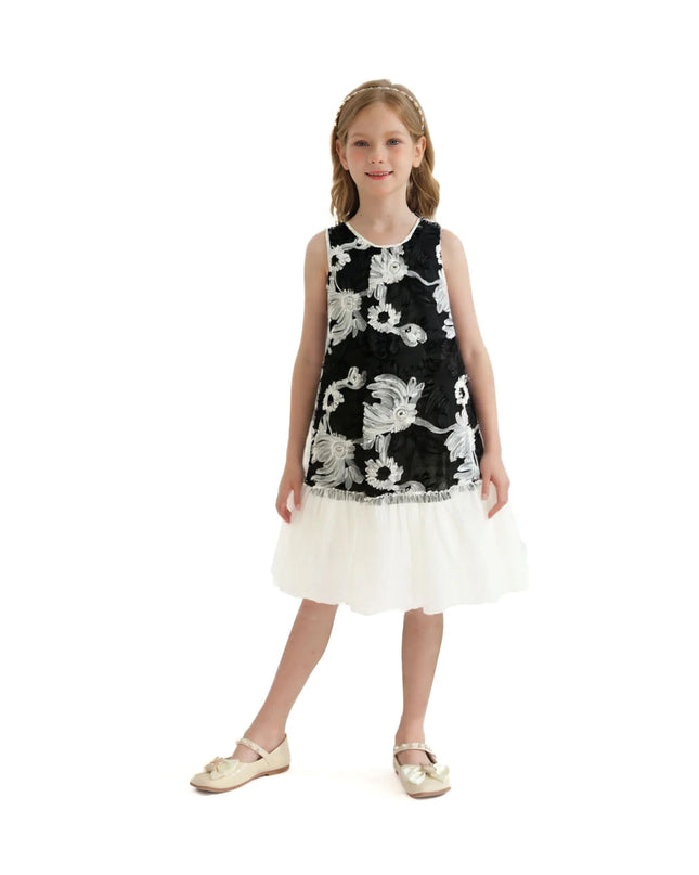 kidsatelier-tulleen-black-floral-tulle-sleeveless-dress