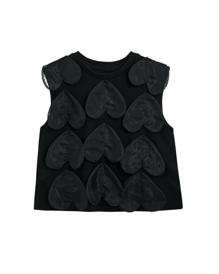 kidsatelier-tulleen-black-hearts-sleeveless-shorts-set