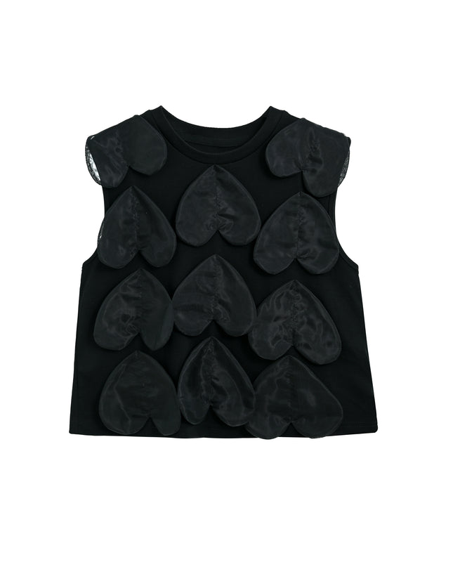 kidsatelier-tulleen-black-hearts-sleeveless-shorts-set