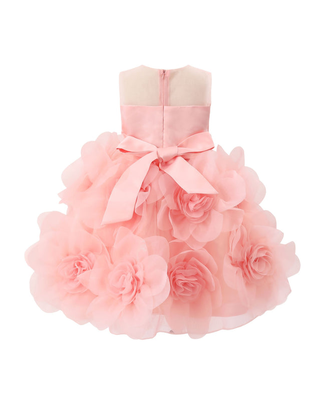 kids atelier tulleen Rose Briellea Embellished Sleeveless Dress