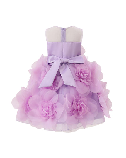 kids atelier tulleen Purple Briellea Embellished Sleeveless Dress