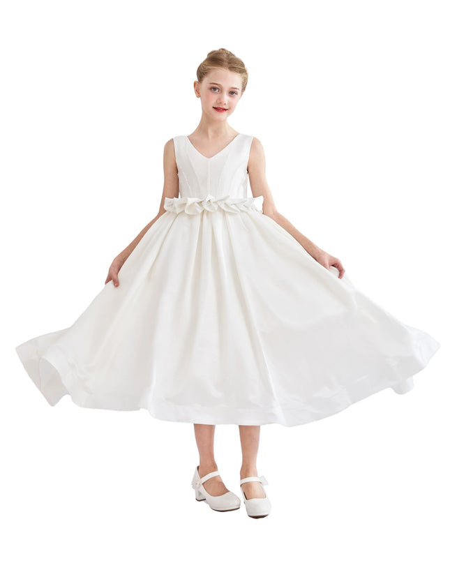 kids atelier tulleen White Valestra Formal Dress