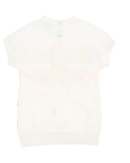 White Floral Embroidered Sweatshirt