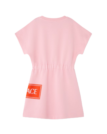 Pastel Pink Fleece Dress