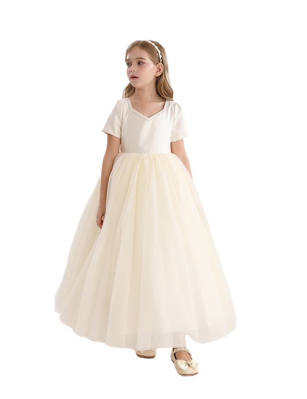 Ivory Accented Yvette Dress