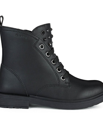 GEOX-J ECLAIR G. I - SYNT.LEA-J169QI-000BC-C9997-BLACK