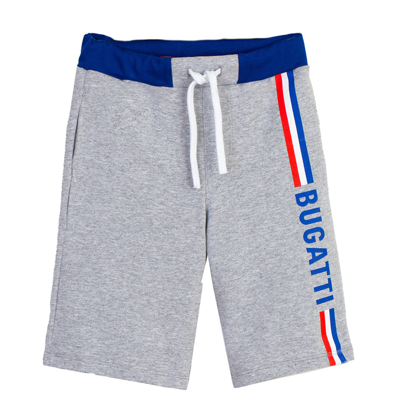 BUGATTI-SHORTS-62321-217-LIGHT GREY MELANGE