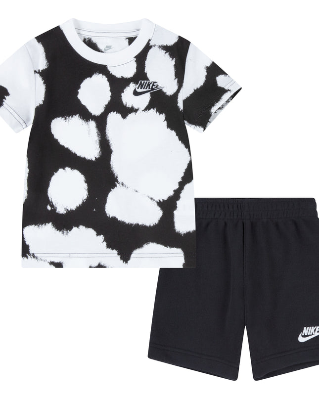 NIKE-NKB NSW DYE DOT SHORT SET-66J523-023-BLACK