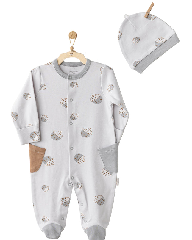 Kids Atelier Andy Wawa Cozy Crumbs Romper Set