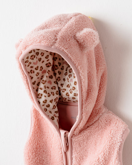 Kids Atelier Andy Wawa Cuddle Cub Hooded Vest