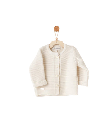 Kids Atelier Andy Wawa Cream Knit Cardigan