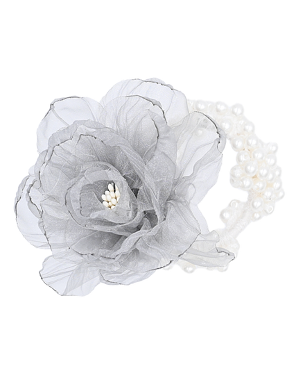 mimi tutu-MTPCS25004-Tulle Flower Scrunchie
