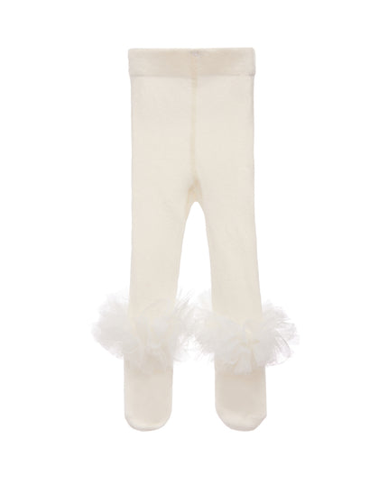 BANBLU-75C24P1E-AR-Cream-Ankle Ruffle Tights