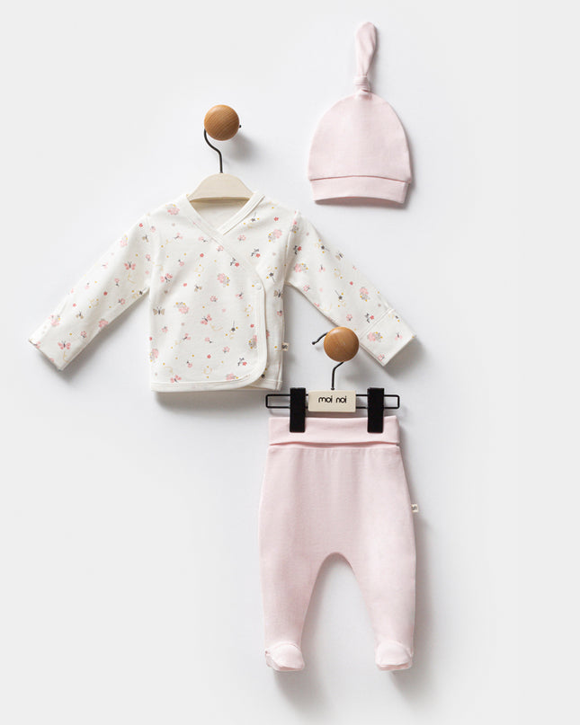 Pink Flower Fairy Outfit Set
