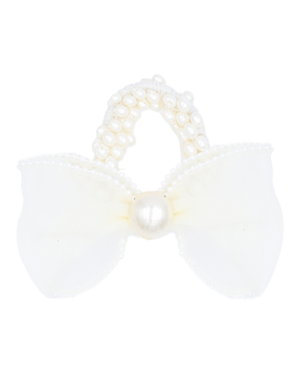 mimi tutu-MTPCS25006-Pearl Tulle Scrunchie