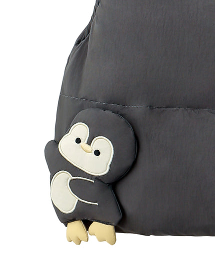 kids atelier banblu Dark Gray Cartoon Hands Vest
