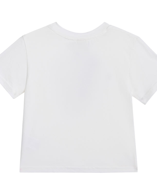 kids atelier banblu White Smile Checkered Set