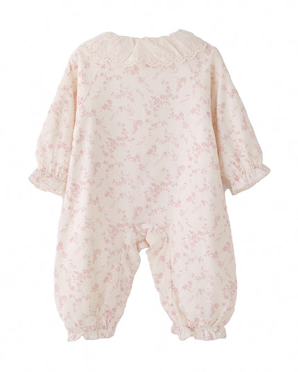 kids atelier banblu Pink Princess Floral Romper