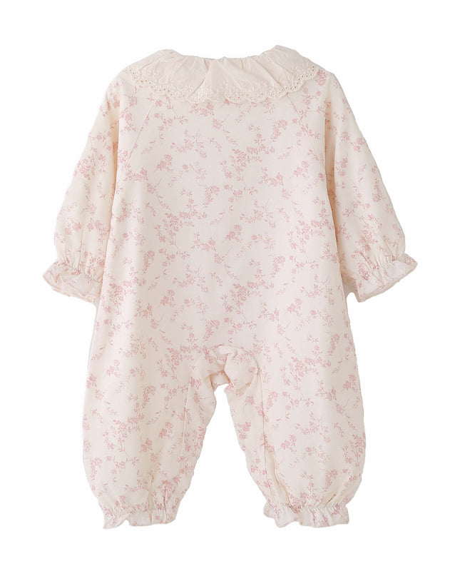 kids atelier banblu Pink Princess Floral Romper