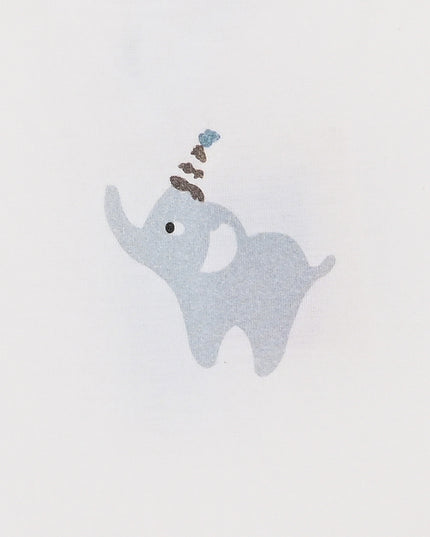 kids atelier banblu Gray Elephant Pocket Set