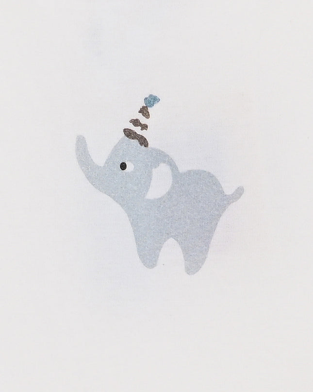 kids atelier banblu Gray Elephant Pocket Set