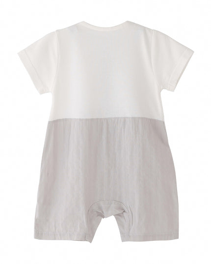 kids atelier banblu Gray Bear Romper