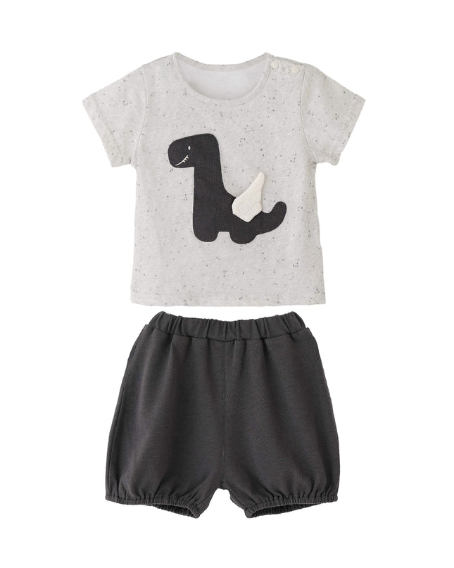 kids atelier banblu Gray Dino Dot Set