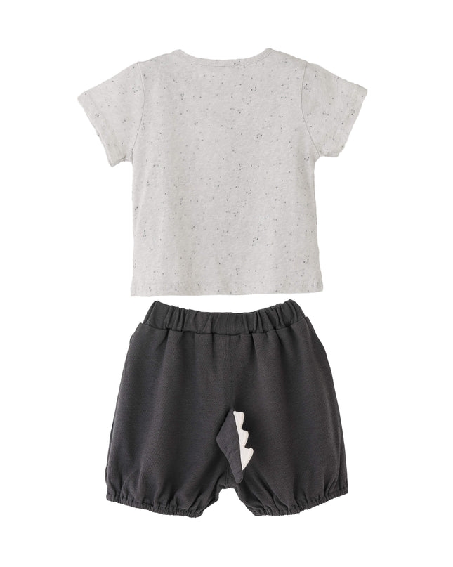 kids atelier banblu Gray Dino Dot Set