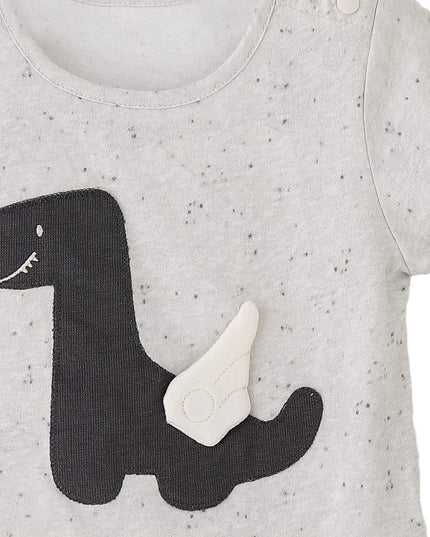 kids atelier banblu Gray Dino Dot Set