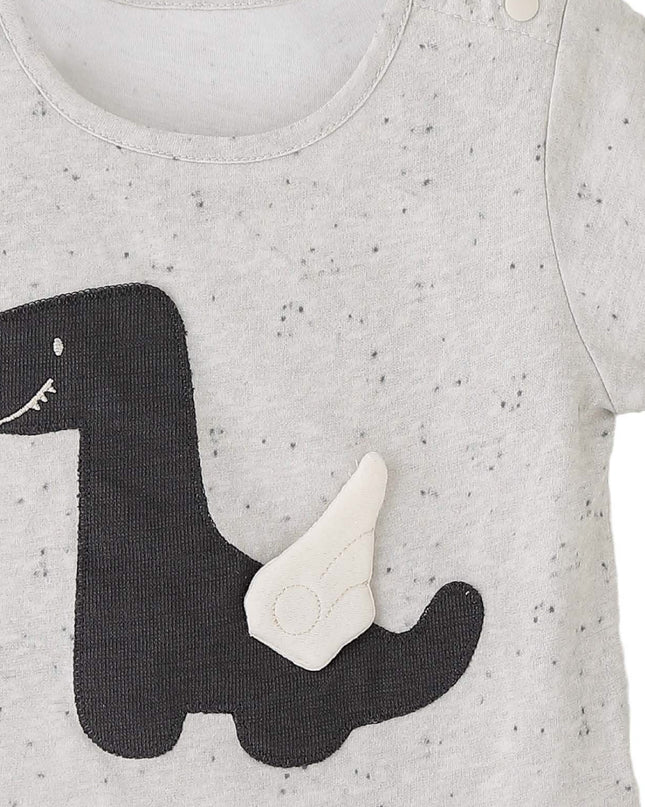 kids atelier banblu Gray Dino Dot Set