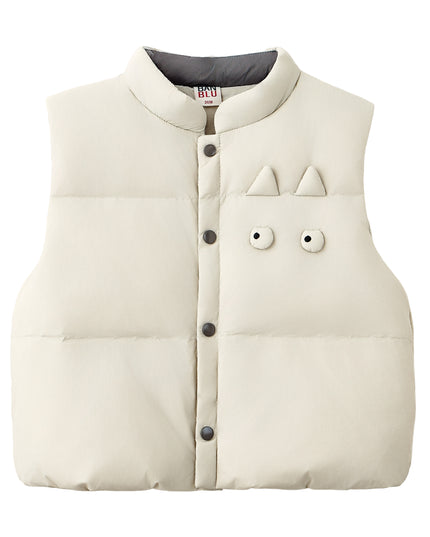 kids atelier banblu Beige Character Vest