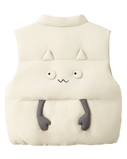 kids atelier banblu Beige Character Vest