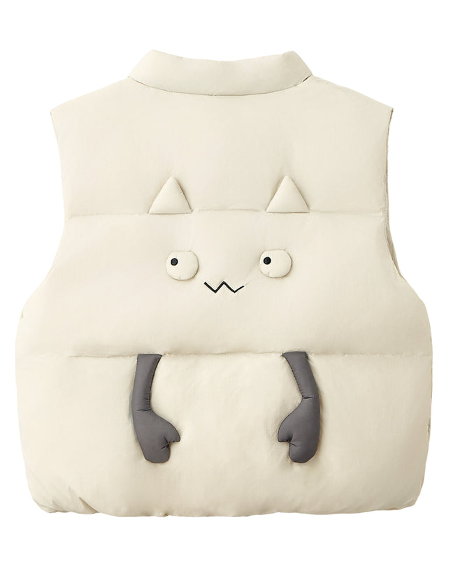 kids atelier banblu Beige Character Vest