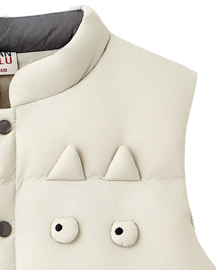 kids atelier banblu Beige Character Vest