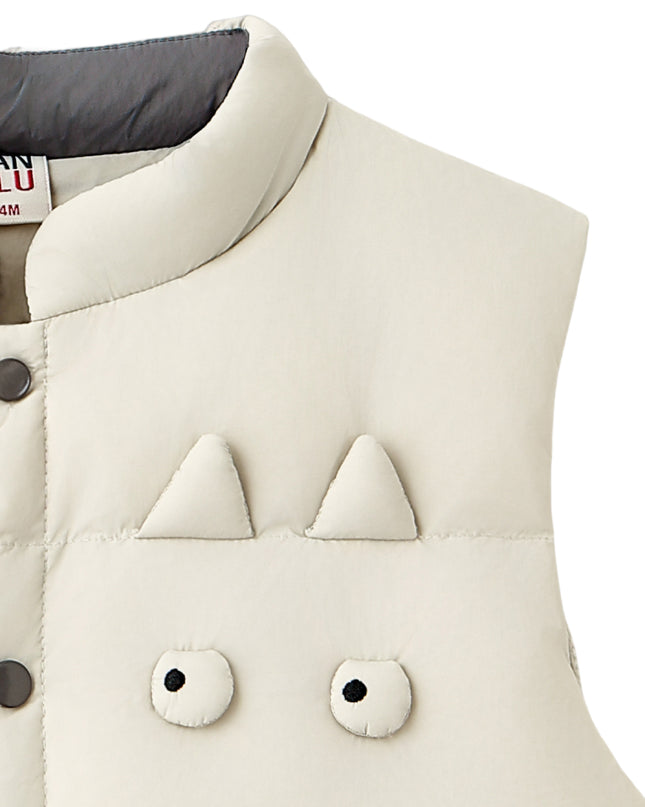 kids atelier banblu Beige Character Vest