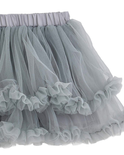 kids atelier banblu Gray Bunny Tulle Set