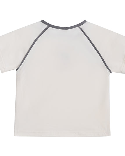kids atelier banblu Gray Dog Pocket Set
