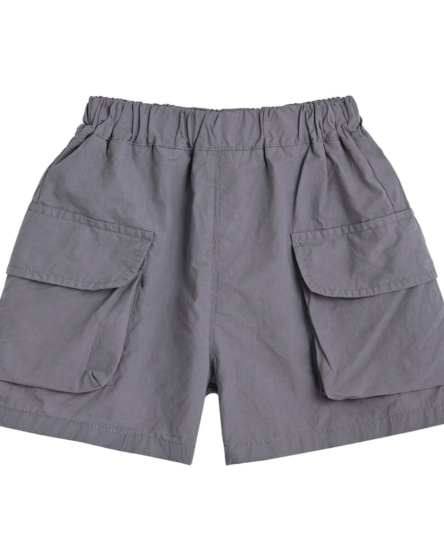 kids atelier banblu Gray Dog Pocket Set