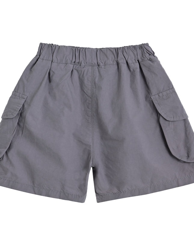 kids atelier banblu Gray Dog Pocket Set