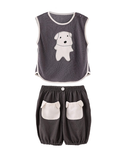 kids atelier banblu Gray Pup Play Set