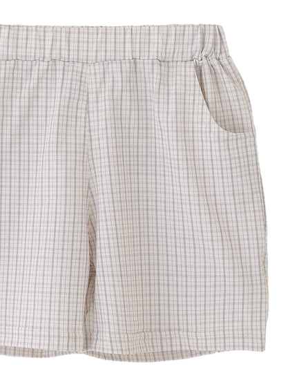 kids atelier banblu White Dog Bow Set
