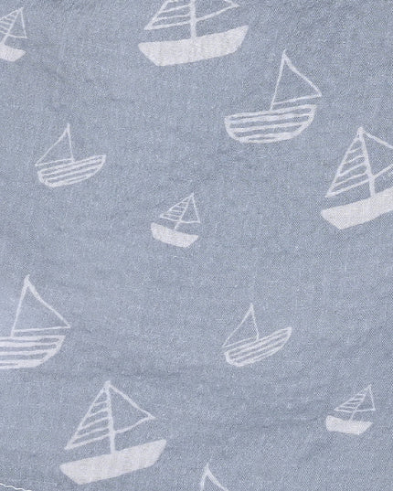 kids atelier banblu Blue Sailboat Collar Set