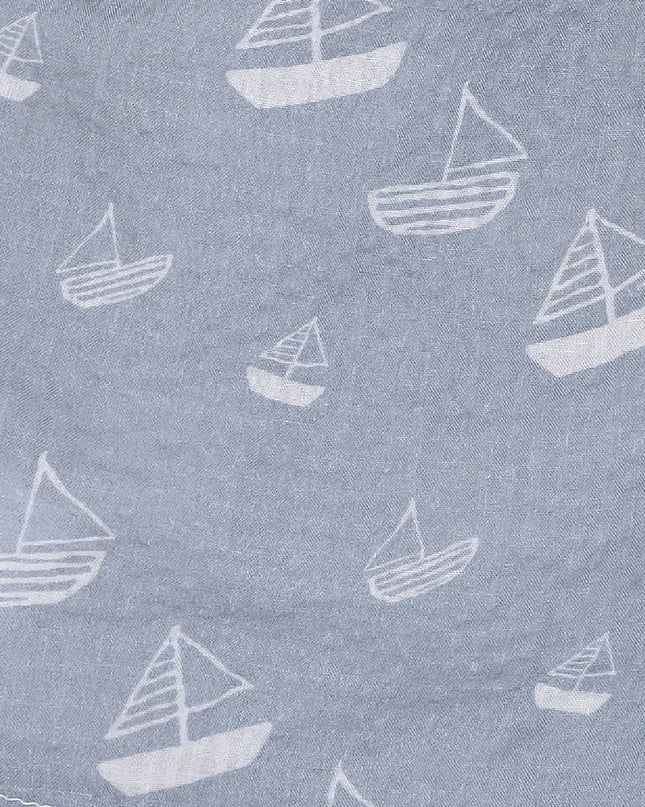kids atelier banblu Blue Sailboat Collar Set